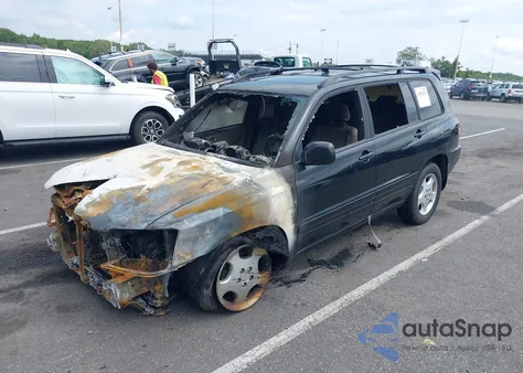 2006 Toyota Highlander Limited V6 из США, поврежденный, VIN JTEEP21A960155364